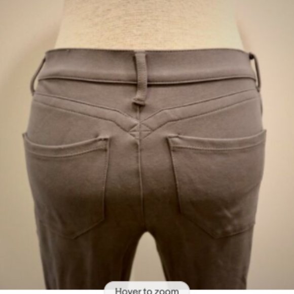 M GRAY Yummie by Heather Thomson Tyler Skinny Leg Pants Medium Jegging Leggings - Picture 8 of 12